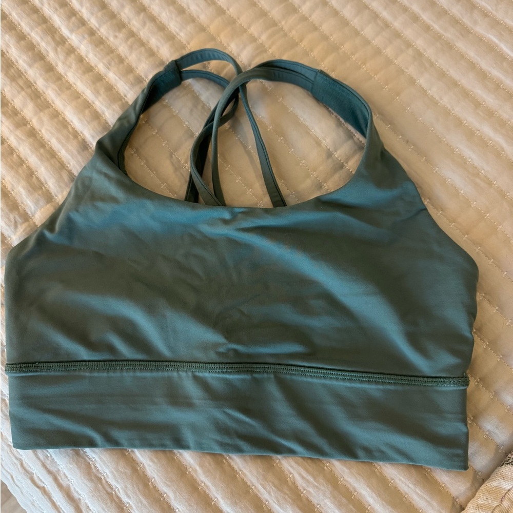 lululemon athletica Green Sports Bra